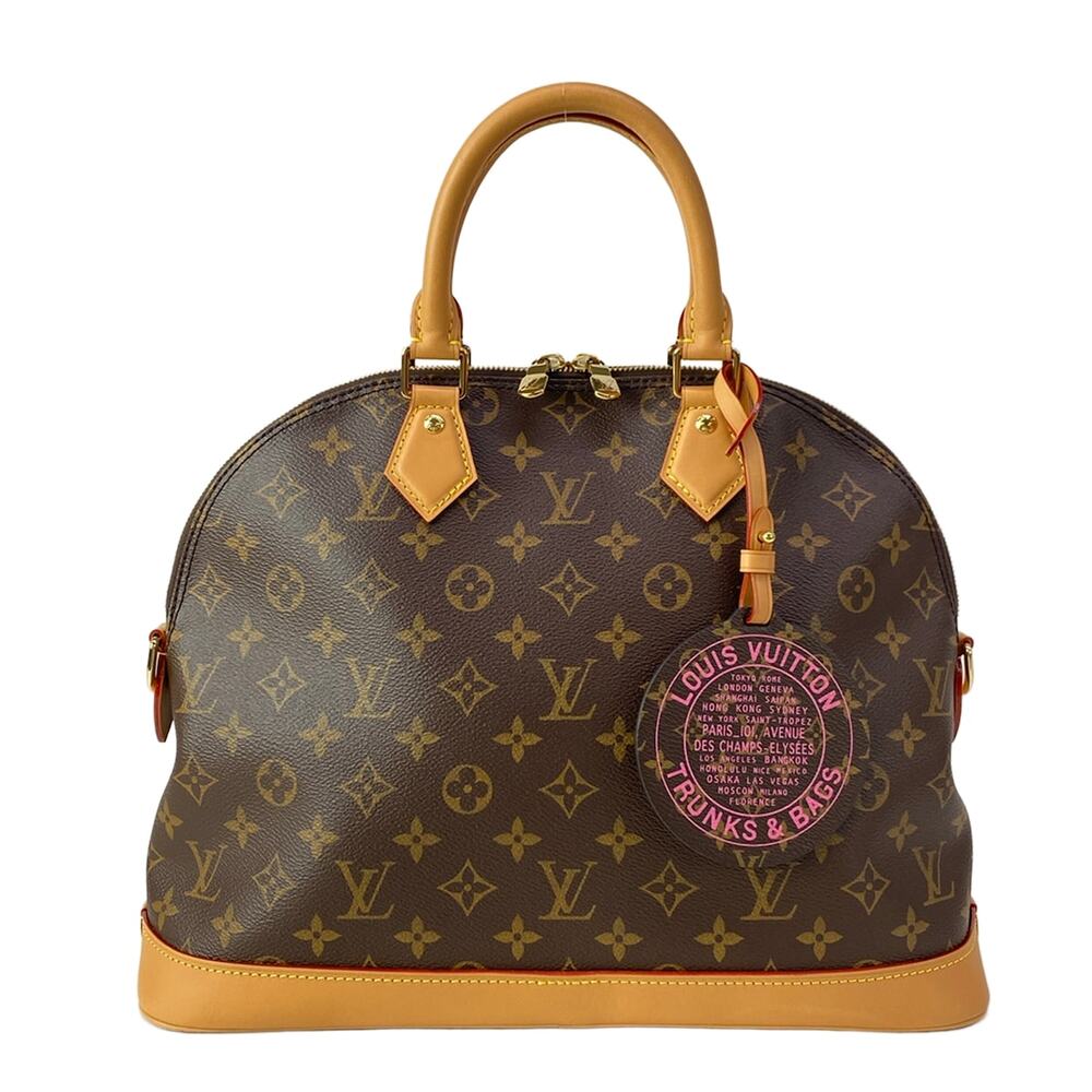 Louis Vuitton Alma Soft MM Monogram Handbag M27327 Monogram Canvas